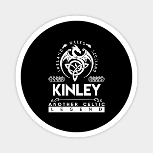 Kinley Name T Shirt - Another Celtic Legend Kinley Dragon Gift Item Magnet